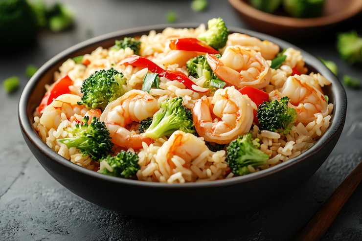 spicy-grilled-chicken-drumsticks-served-seasoned-rice-with-fresh-herb-chili-garnish-perfe_1293074-242803