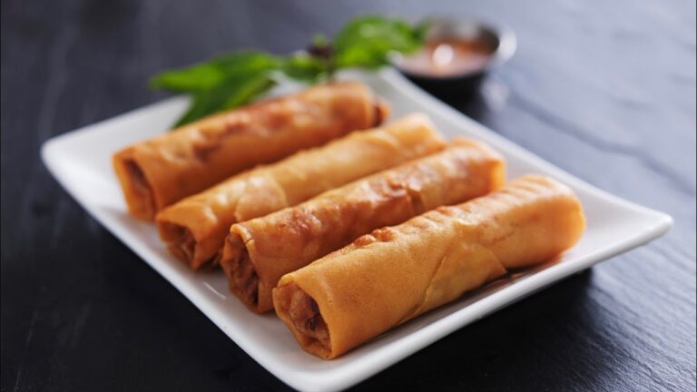 Vietnamese fried egg rolls