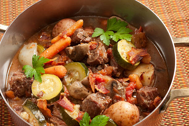 Pot-Roasted Beef Stew-Pho Steak Bowl